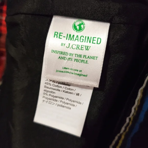 J Crew - Puff-sleeve mini dress in Stewart tartan - Size 4  (NWT) - Picture 10 of 12